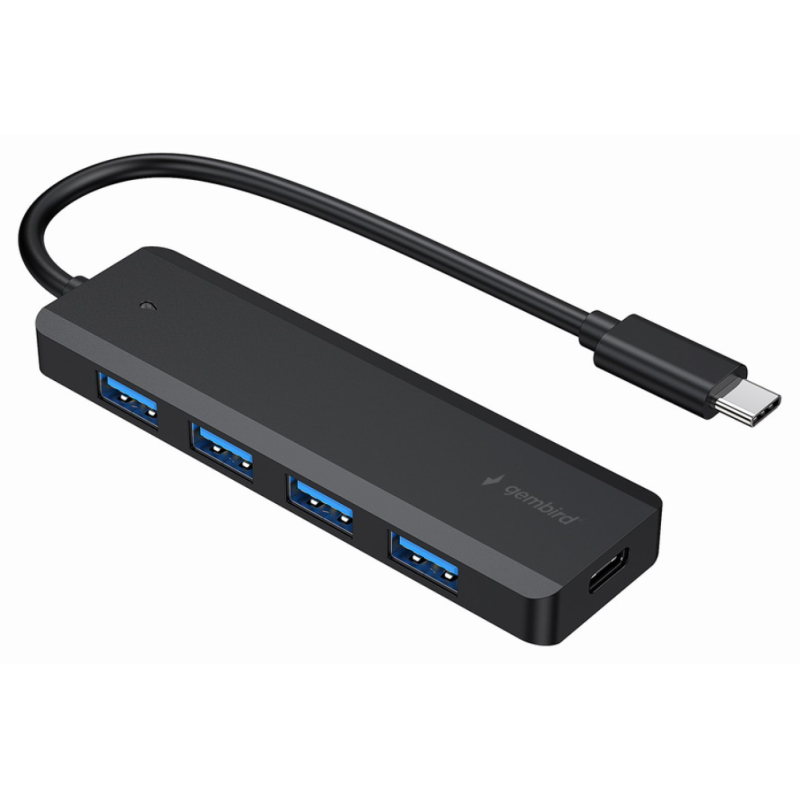CONCENTRADOR GEMBIRD USB 31 GEN 1 TIPO C DE 4 PUERTOS