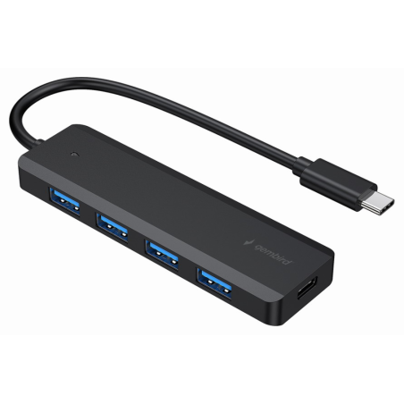 CONCENTRADOR GEMBIRD USB 31 GEN 1 TIPO C DE 4 PUERTOS