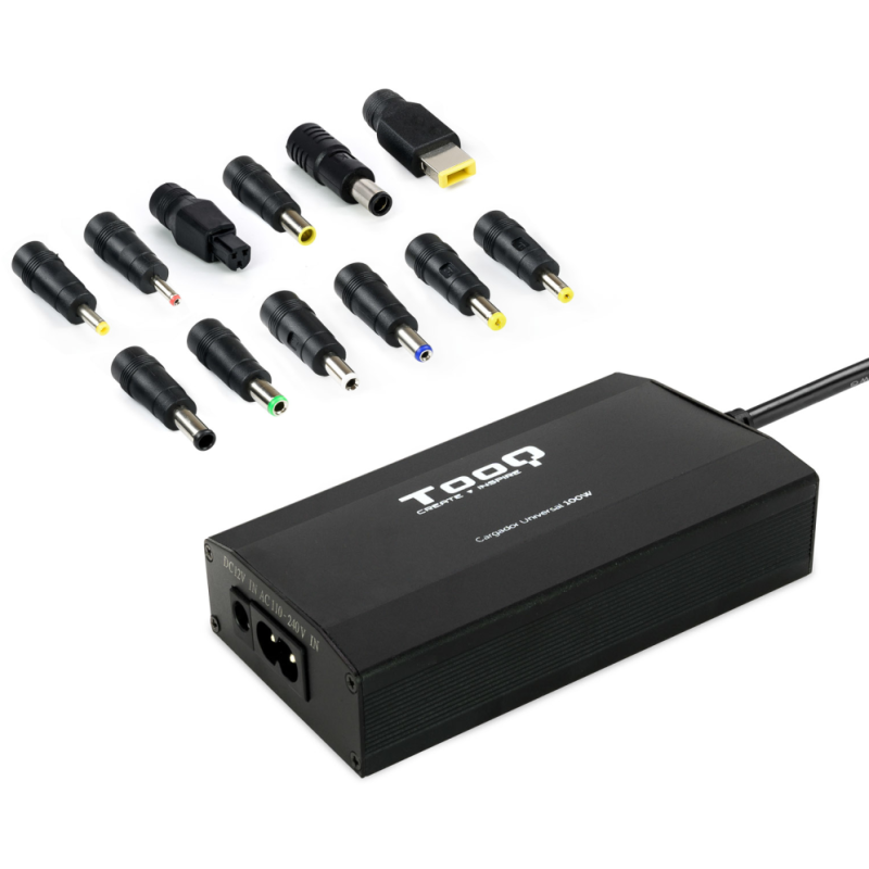 CARGADOR PORTATIL UNIVERSAL TQLC 100BS01M 100W 1xUSB