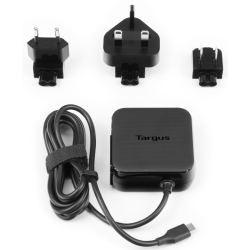 CARGADOR ADAPTADOR UNIVERSAL TARGUS 45W TIPO C NEGRO