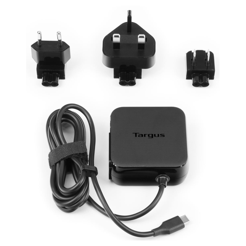 CARGADOR ADAPTADOR UNIVERSAL TARGUS 45W TIPO C NEGRO