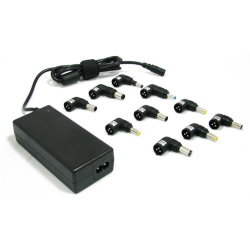 CARGADOR PARA PORTATIL AUTOMATICO UNIVERSAL LEOTEC 70W NEGRO
