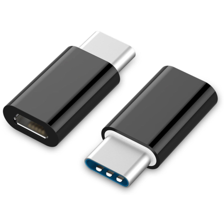 ADAPTADOR GEMBIRD TIPO C 20 A MICRO USB MACHO HEMBRA