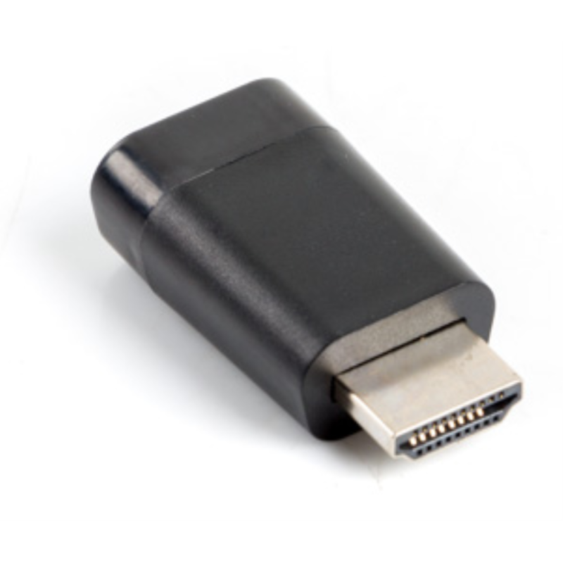 ADAPTADOR LANBERG HDMI MACHO VGA HEMBRA NEGRO