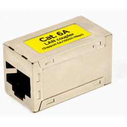 ADAPTADOR GEMBIRD RJ 45 CAT6 HEMBRA HEMBRA IN LINE COUPLER