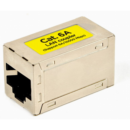 ADAPTADOR GEMBIRD RJ 45 CAT6 HEMBRA HEMBRA IN LINE COUPLER