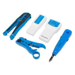 SET HERRAMIENTAS LANBERG NETWORK UNIVERSAL Y CABLE TESTER
