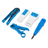 SET HERRAMIENTAS LANBERG NETWORK UNIVERSAL Y CABLE TESTER