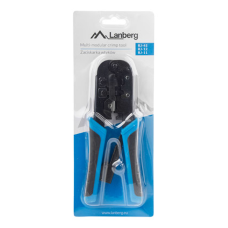 CRIMPADORA LANBERG UNIVERSAL RJ45 RJ11 RJ12 RJ9