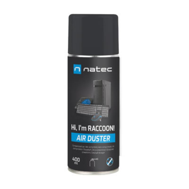 AIRE COMPRIMIDO NATEC RACCOON 400 ML
