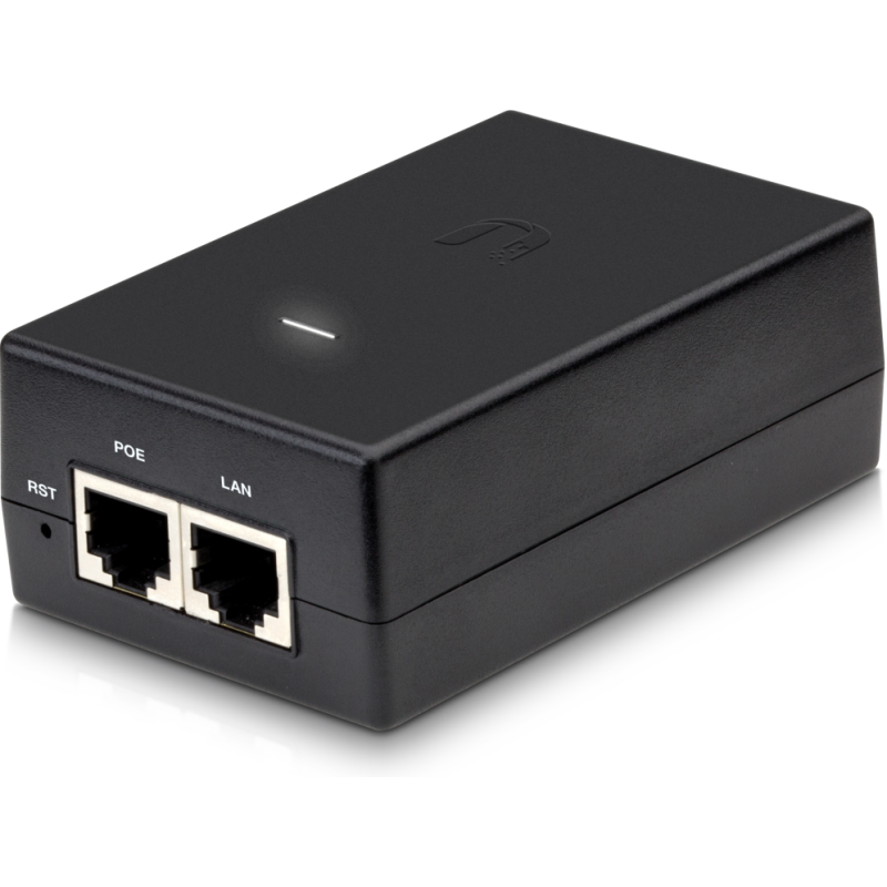 INYECTOR POE UBIQUITI POE 24 24W G ISP POE INJECTORS 24V 24W 1A GIGA