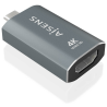 ADAPTADOR CONVERSOR AISENS ALUMINIO USB C M A HDMI 4K60HZ H GRIS