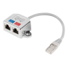 ADAPTADOR LANBERG SPLITTER ETHERNET FTP RJ45 A 2X RJ45