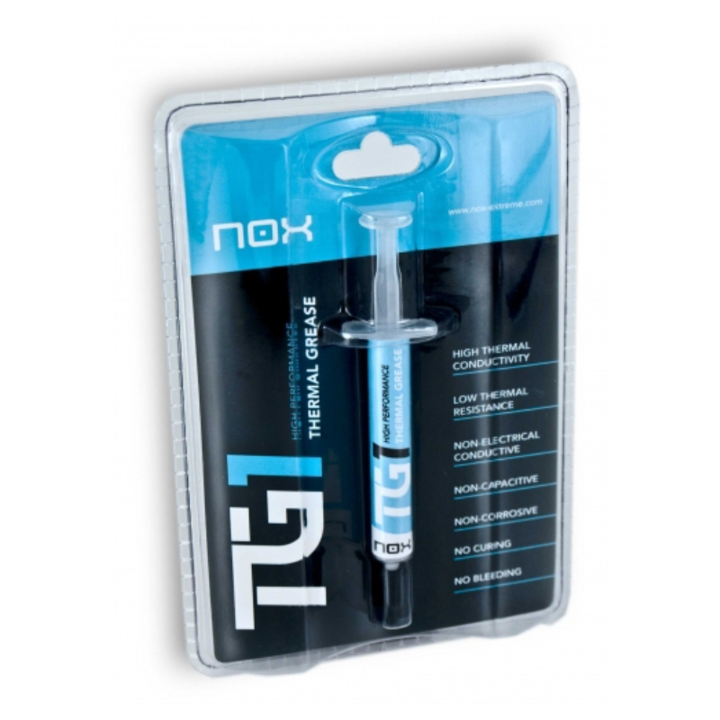 PASTA TERMICA NOX TG 1 ALTO RENDIMIENTO 4GR