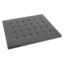 BANDEJA LANBERG FIJA 1U 465X500 MM HASTA 120 KG RACK DE 19 NEGRO