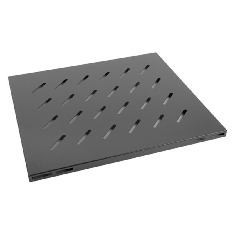 BANDEJA LANBERG FIJA 1U 465X500 MM HASTA 120 KG RACK DE 19 NEGRO