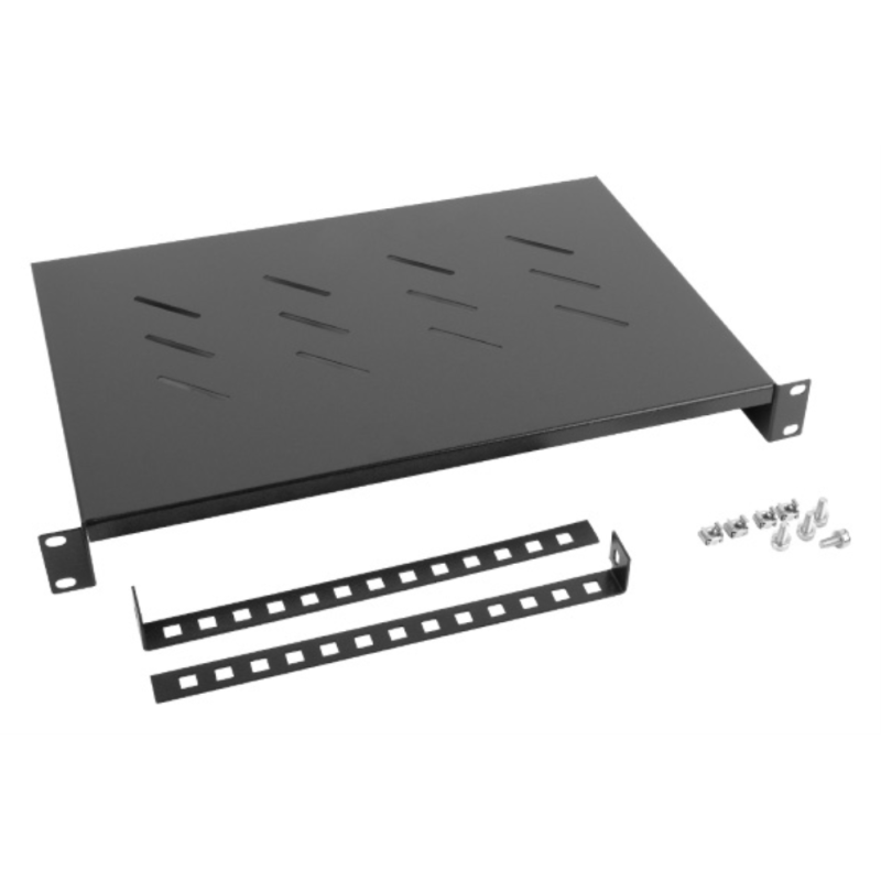 BANDEJA LANBERG FIJA 1U 483X300MM HASTA 25KG RACK DE 19 NEGRO