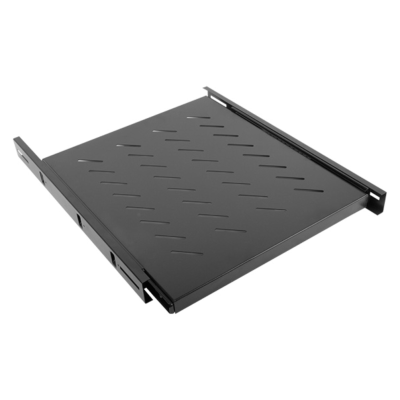 BANDEJA LANBERG DESLIZANTE 1U 463x550MM HASTA 60KG RACK DE 19 NEGRO