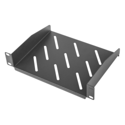 BANDEJA LANBERG FIJA 1U 254X180MM HASTA 20KG RACK 10 NEGRO