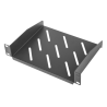 BANDEJA LANBERG FIJA 1U 254X180MM HASTA 20KG RACK 10 NEGRO