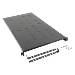 BANDEJA LANBERG FIJA 1U 483X900MM HASTA 25KG RACK 19 NEGRO
