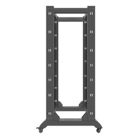ARMARIO LANBERG ABIERTO RACK 19 32U 600X800 NEGRO