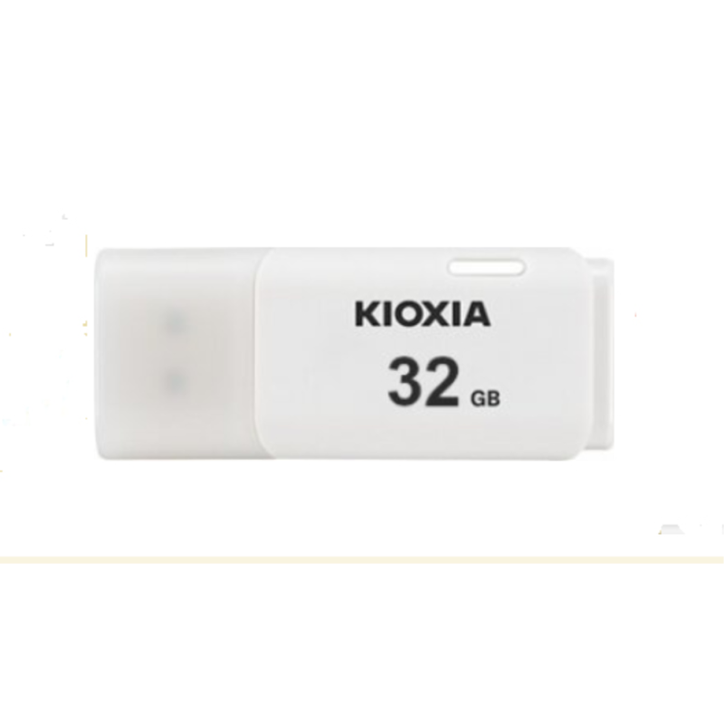 USB 20 KIOXIA 32GB U202 BLANCO