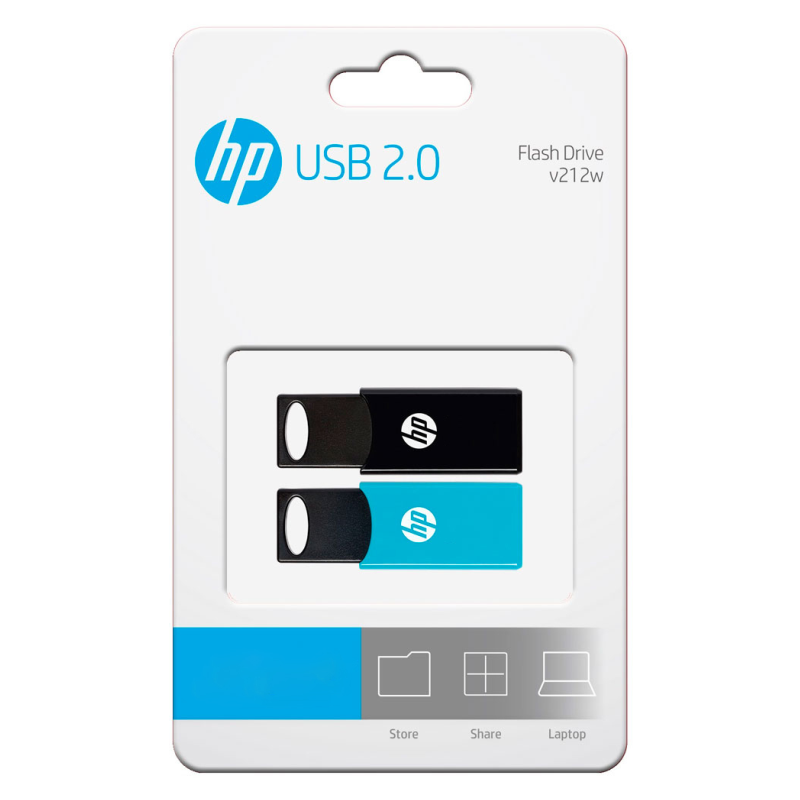 USB 20 HP 64GB X 2 TWIN