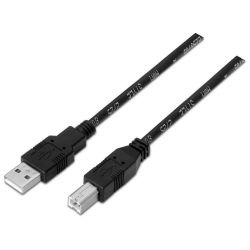 CABLE AISENS USB 20 IMPRESORA TIPO A M B M NEGRO 18M