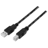 CABLE AISENS USB 20 IMPRESORA TIPO A M B M NEGRO 18M