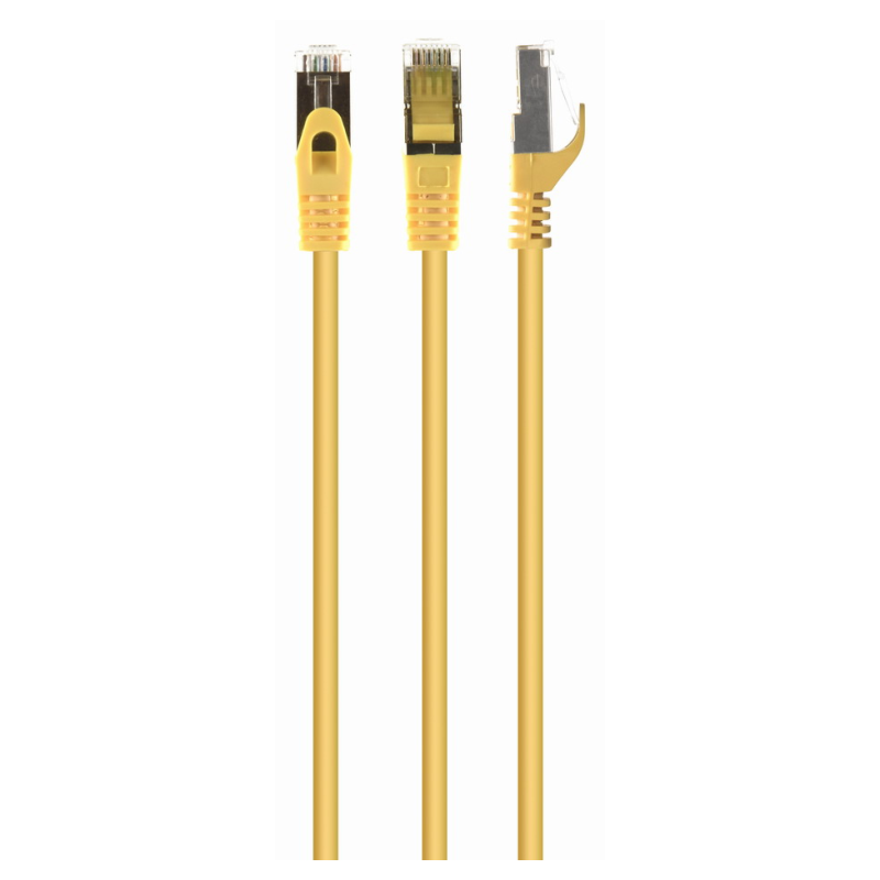 CABLE RED S FTP GEMBIRD CAT 6A LSZH AMARILLO 1 M