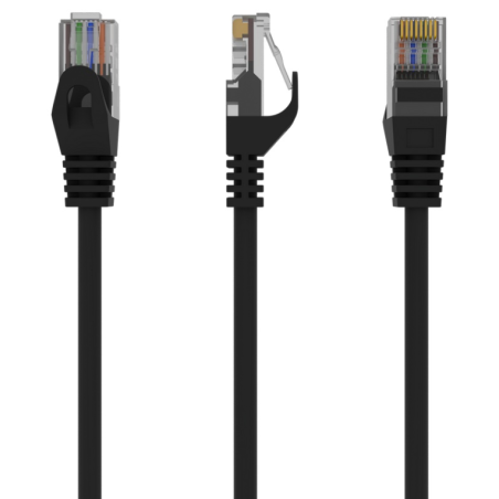 CABLE RED UTP GEMBIRD CAT 6 NEGRO 025M