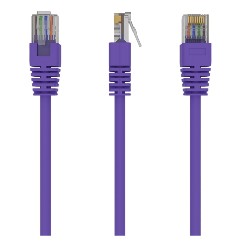 CABLE RED CAT5E GEMBIRD UTP VIOLETA 05 M