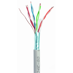 CABLE RED FTP GEMBIRD CAT5E CCA PREMIUM SOLIDO 100 M