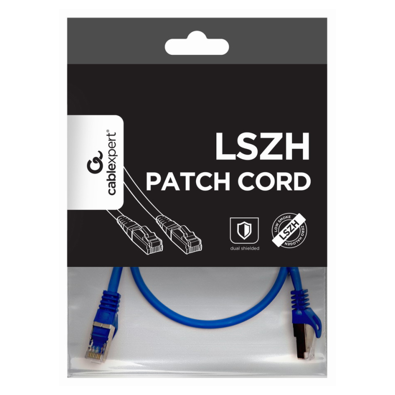 CABLE RED S FTP GEMBIRD CAT 6A LSZH AZUL 05 M