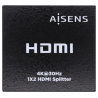 DUPLICADOR HDMI AISENS 4K30HZ 1x2 CON ALIMENTACION NEGRO