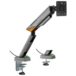 SOPORTE AISENS MESA RGB GAMING CONTRAPESO MONITOR 3 PIV 1 BRAZO 17 49