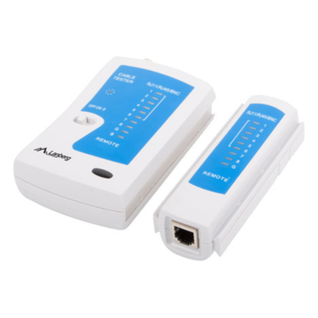 TESTER CABLE LANBERG RJ45 RJ12 RJ11 UTP FTP SFTP COAXIAL