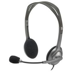 AURICULARES LOGITECH H110 NEGRO MICROFONO ALAMBRICO