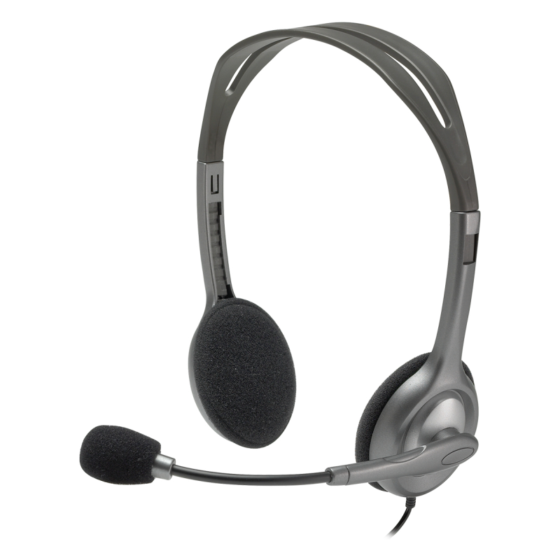 AURICULARES LOGITECH H110 NEGRO MICROFONO ALAMBRICO