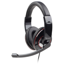 AURICULARES GEMBIRD MICROFONO CONTROL VOL NEGRO ALAMBRICO