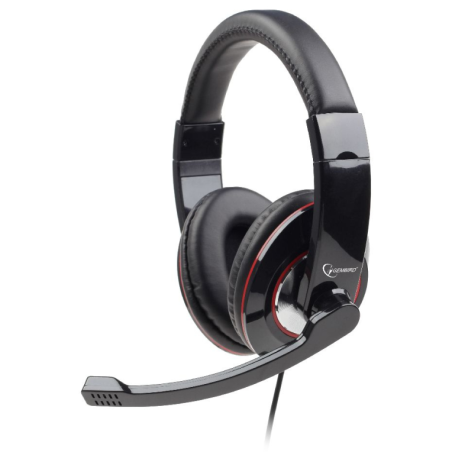 AURICULARES GEMBIRD MICROFONO CONTROL VOL NEGRO ALAMBRICO