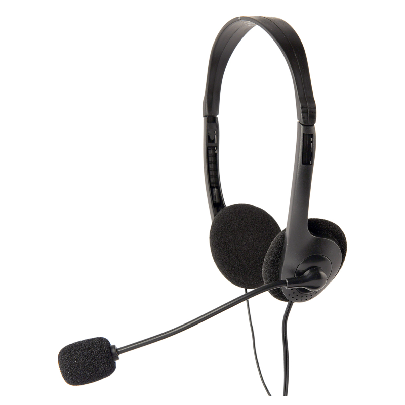 AURICULARES GEMBIRD MICROFONO CONTROL VOL NEGRO ALAMBRICO