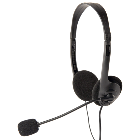 AURICULARES GEMBIRD MICROFONO CONTROL VOL NEGRO ALAMBRICO