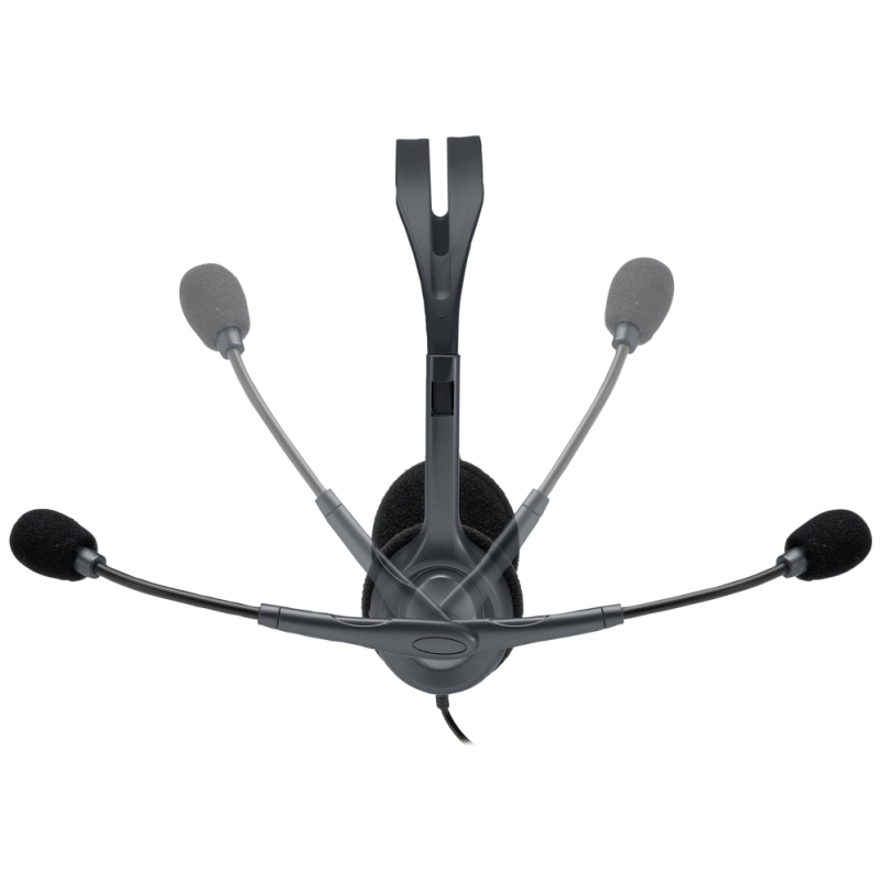 AURICULARES LOGITECH H111 GRIS MICROFONO ALAMBRICO