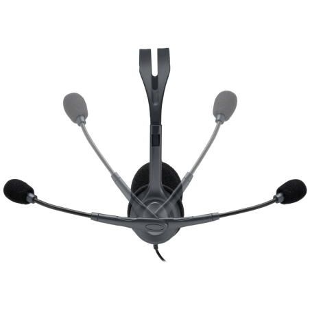 AURICULARES LOGITECH H111 GRIS MICROFONO ALAMBRICO