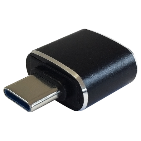 MINI ADAPTADOR AISENS USB 31 GEN2 3A TIPO USB C M A H NEGRO