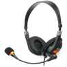AURICULARES NATEC DRONE CON MICROFONO NEGRO