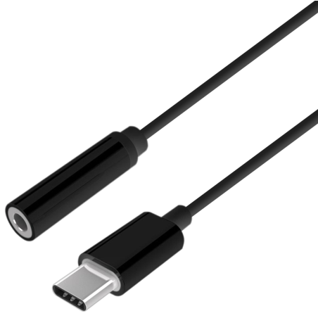 CONVERSOR AISENS USB C A AUDIO USB C M JACK 35 H 15CM
