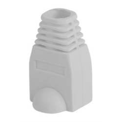 FUNDA PROTECTOR LANBERG CONECTOR RJ45 PACK 100 UDS GRIS